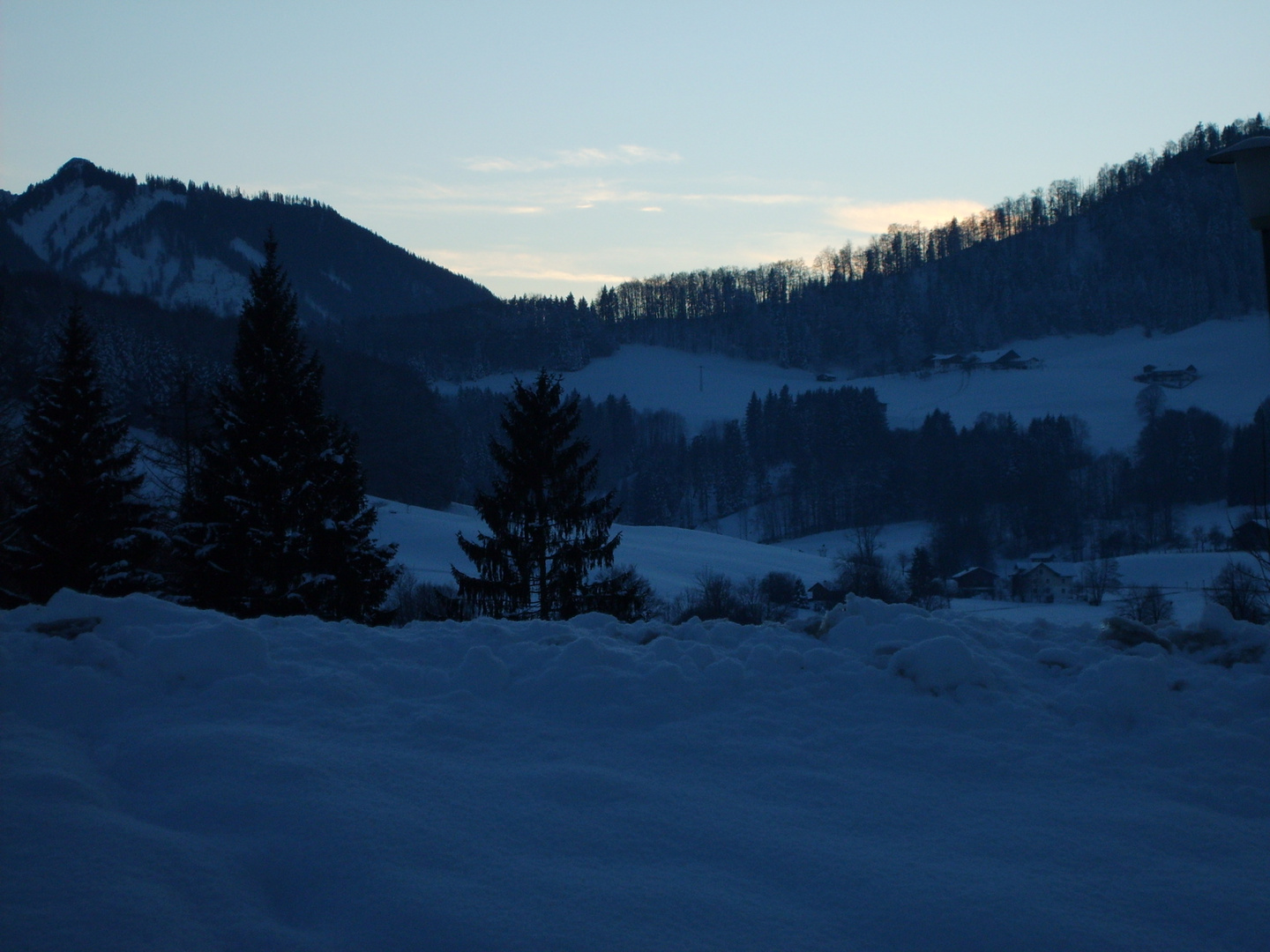 Abendstimmung in Ruhpolding