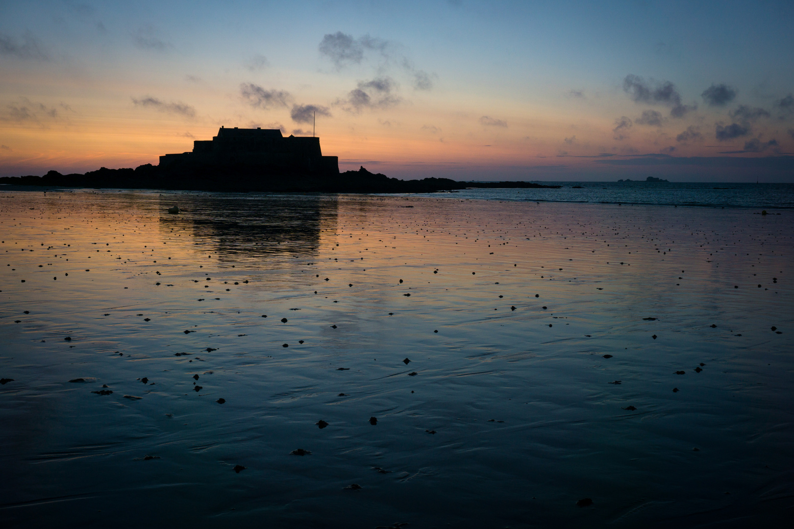 Abendstimmung in Saint-Malo