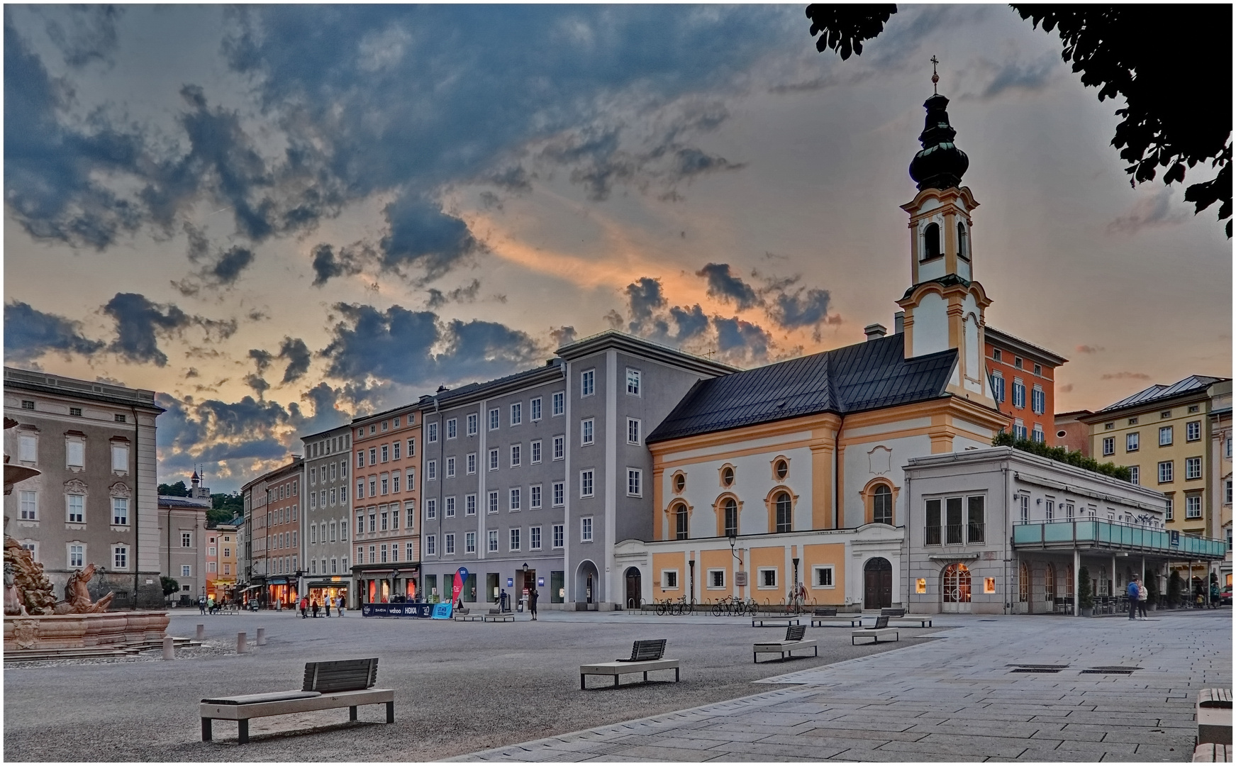 Abendstimmung in Salzburg