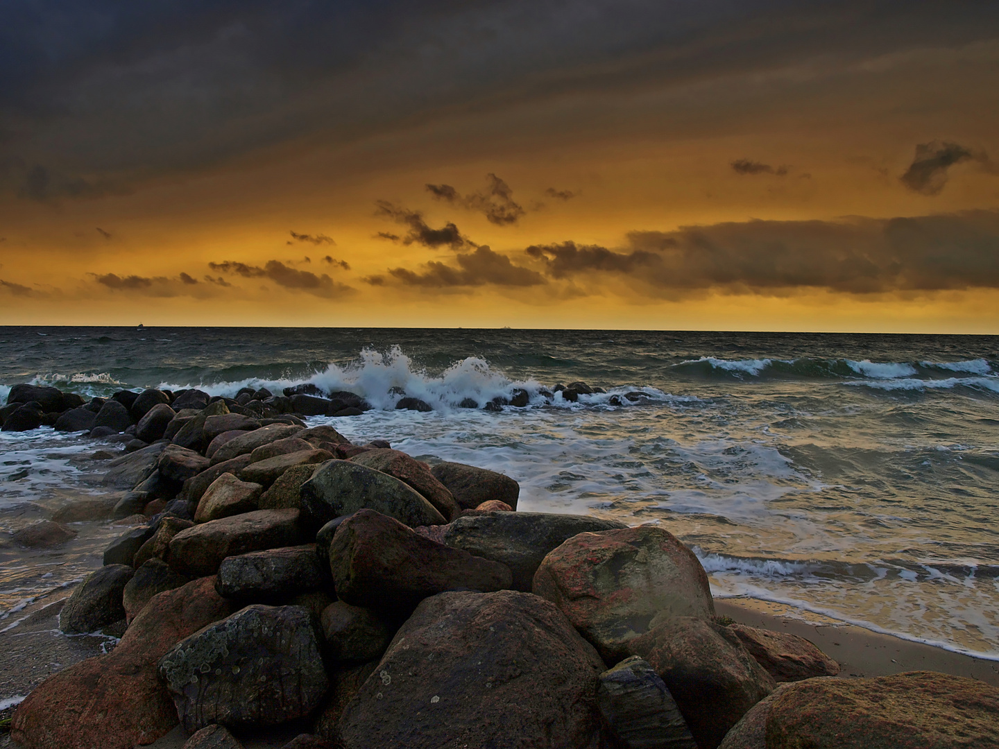 Abendstimmung in Schönhagen