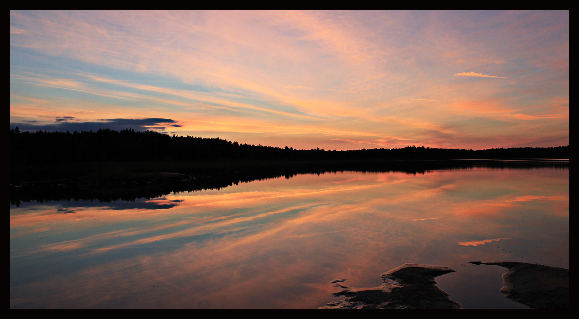 Abendstimmung in Schweden