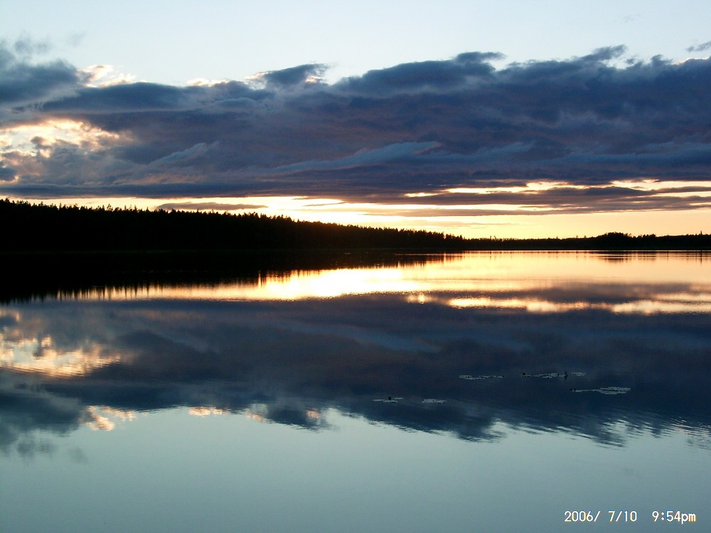 Abendstimmung in Schweden