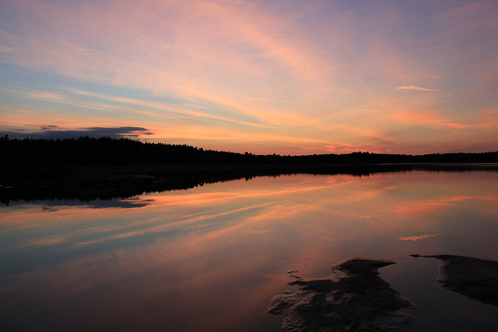 Abendstimmung in Schweden