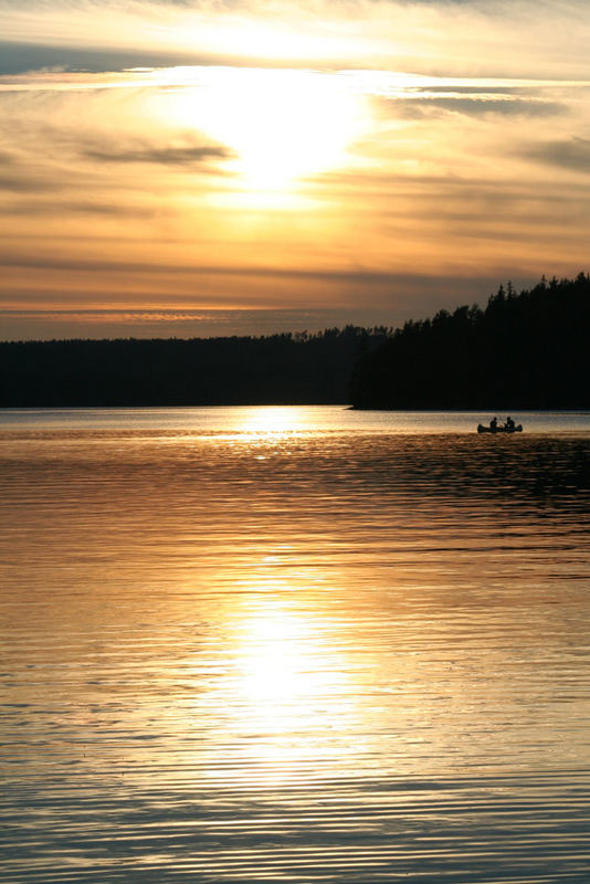 Abendstimmung in Schweden