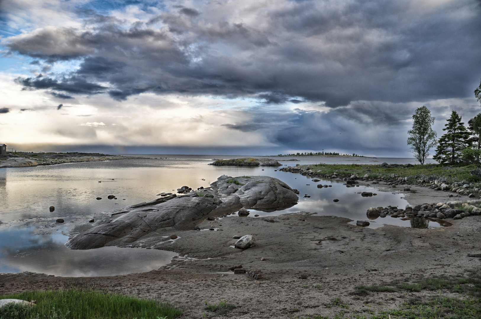 Abendstimmung in Schweden