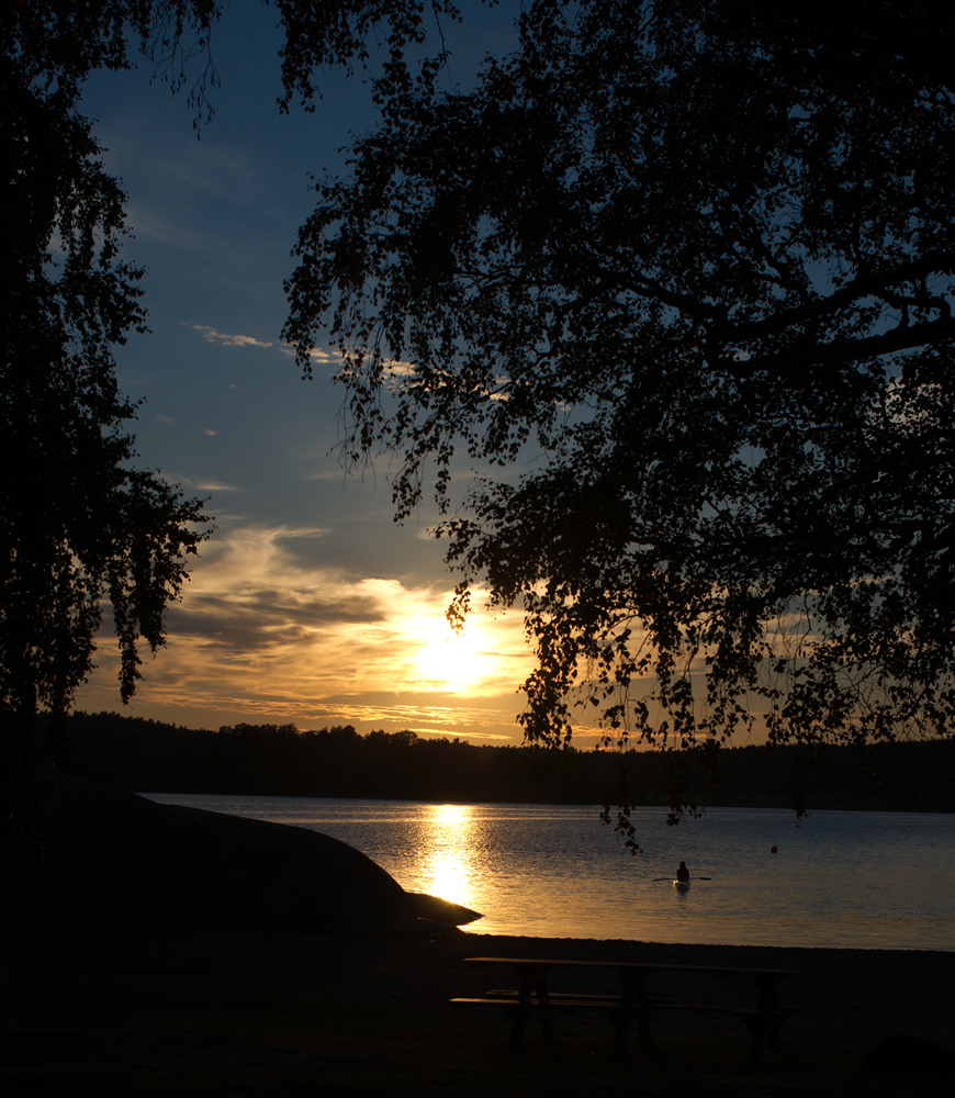 Abendstimmung in Schweden