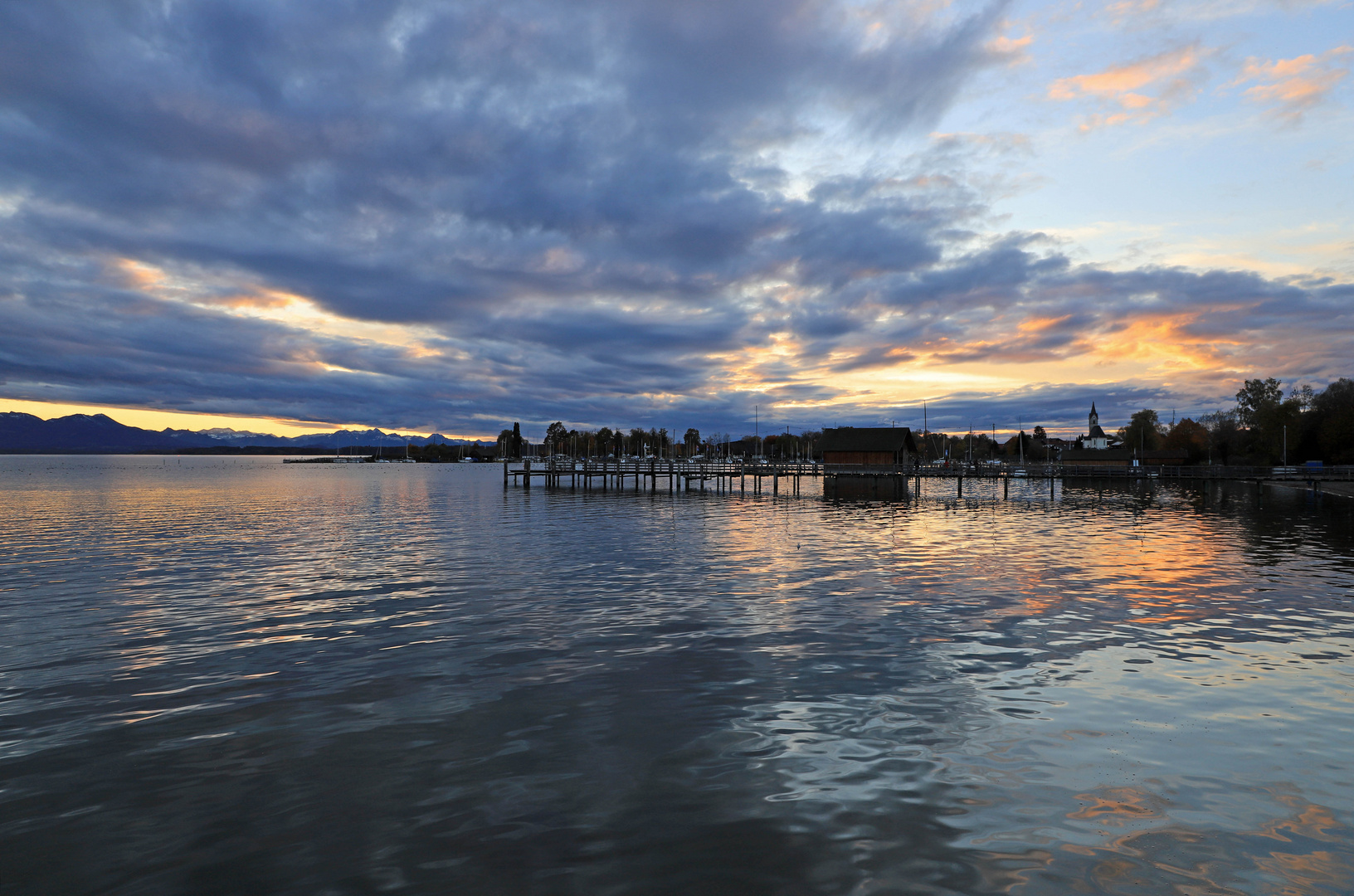 Abendstimmung in Seebruck