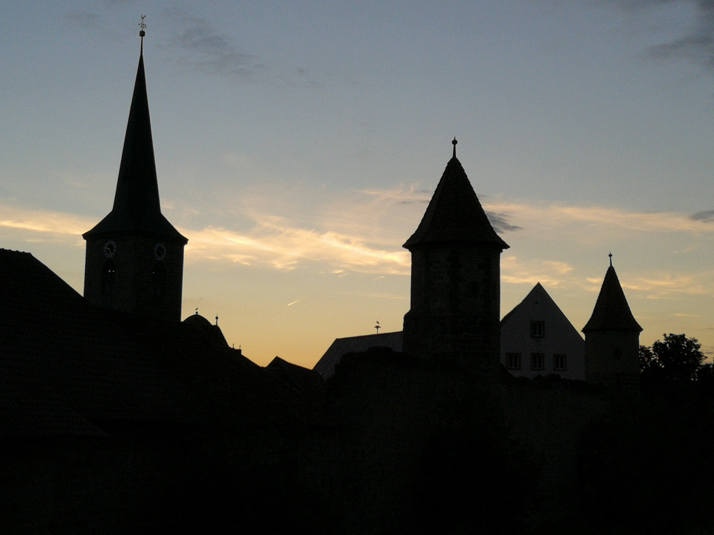 Abendstimmung in Seßlach