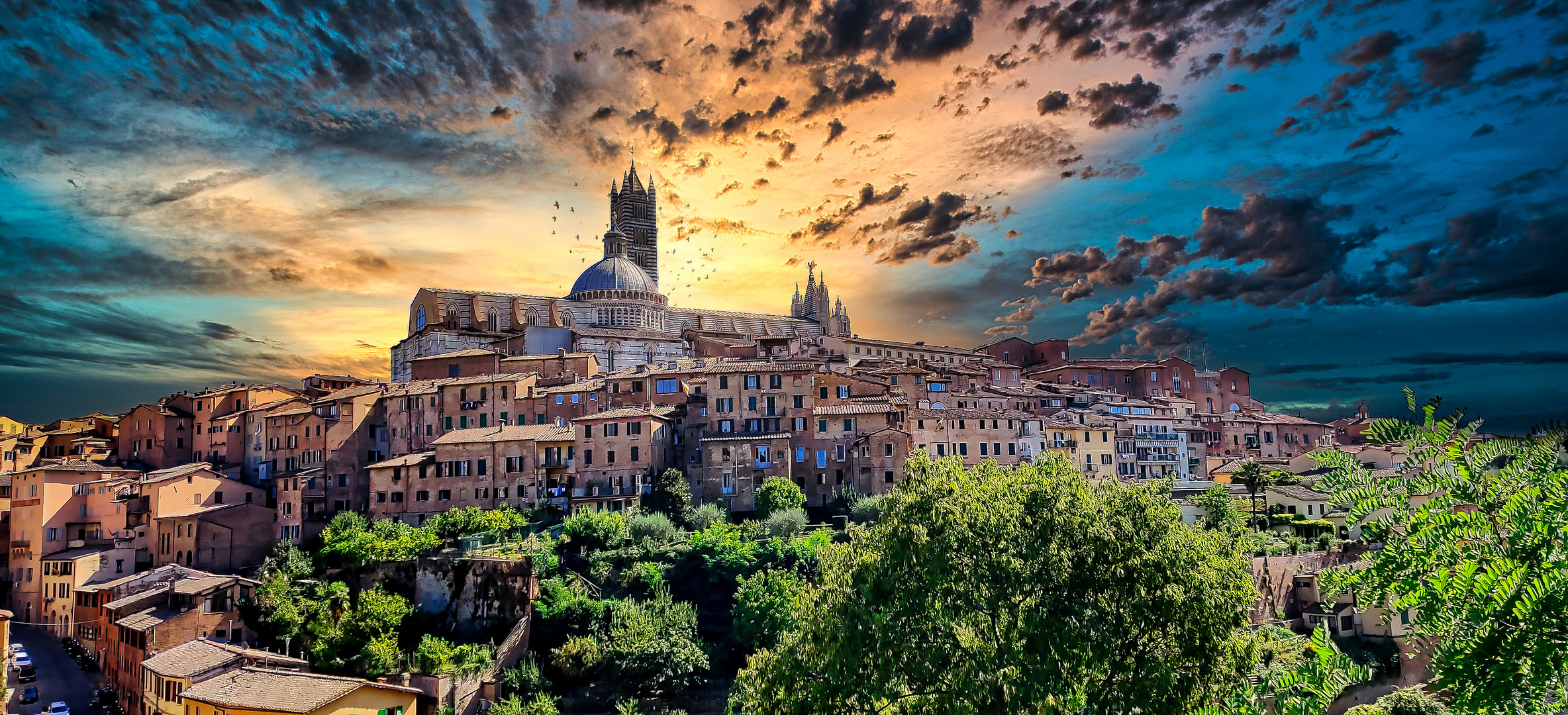 Abendstimmung in Siena