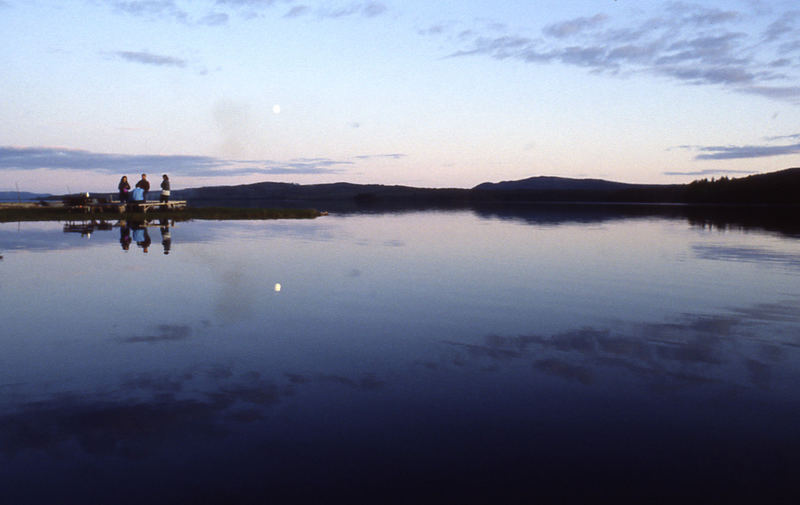 Abendstimmung in Sollerön Bild 1