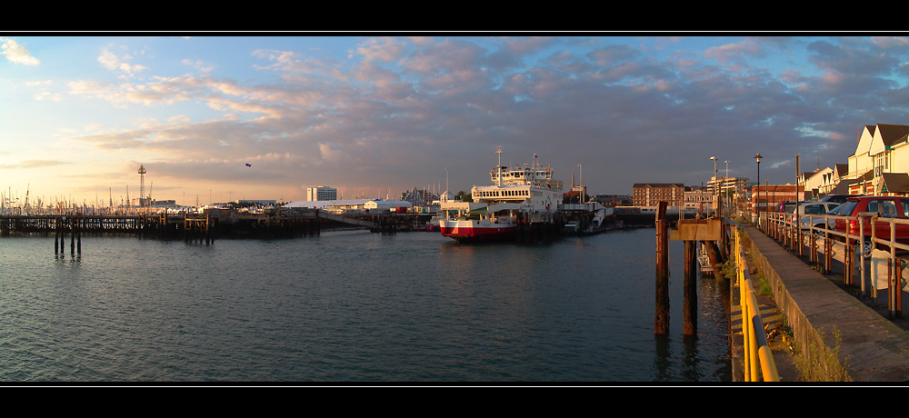 Abendstimmung in Southampton