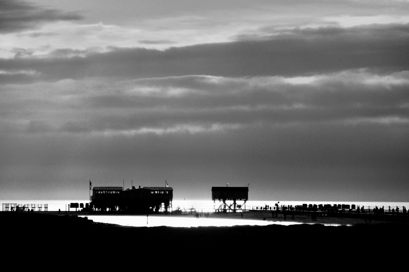 Abendstimmung in St. Peter Ording