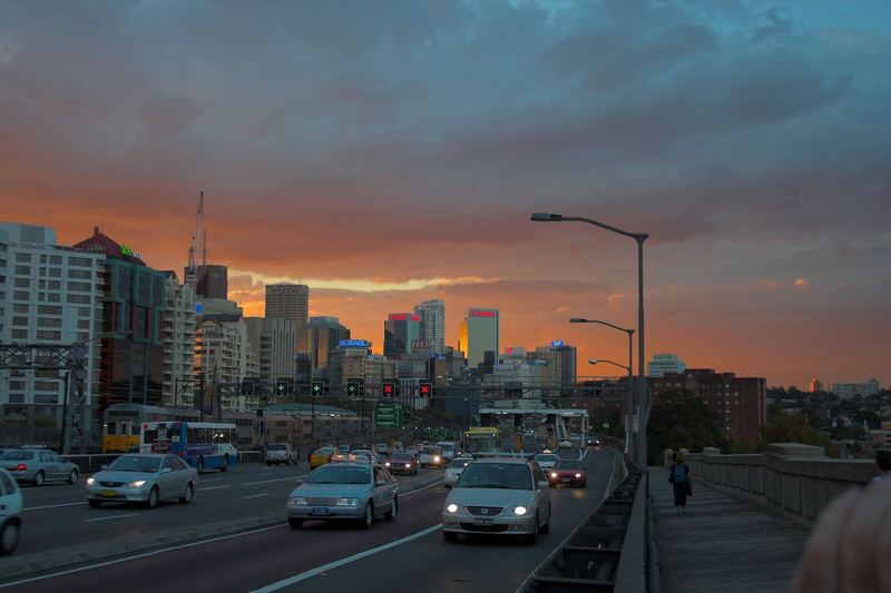 Abendstimmung in Sydney