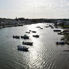 Abendstimmung in Tavira bei Flut