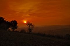 Abendstimmung in Thüringen