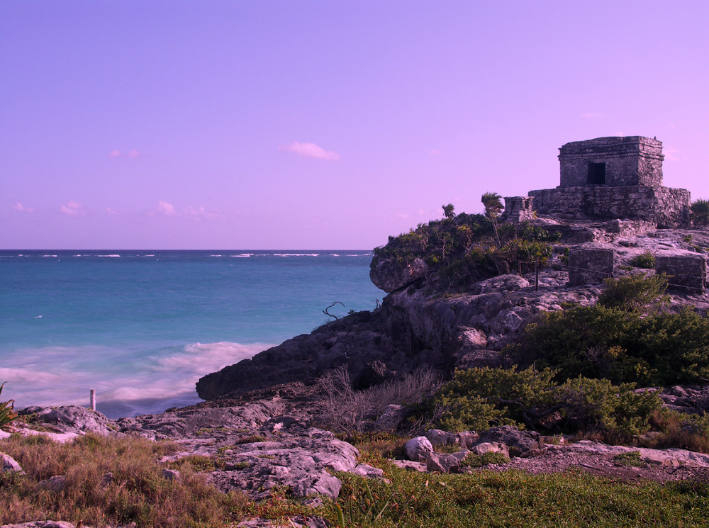 Abendstimmung in Tulum