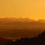 Abendstimmung in Twyfelfontein