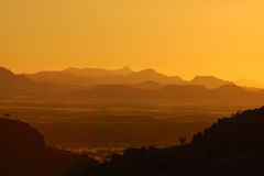 Abendstimmung in Twyfelfontein