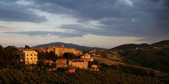 Abendstimmung in Umbrien