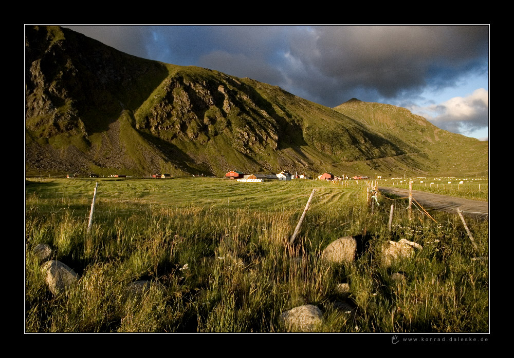 Abendstimmung in Unstad