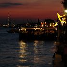 Abendstimmung in Venedig am Tag des Redentorefestes