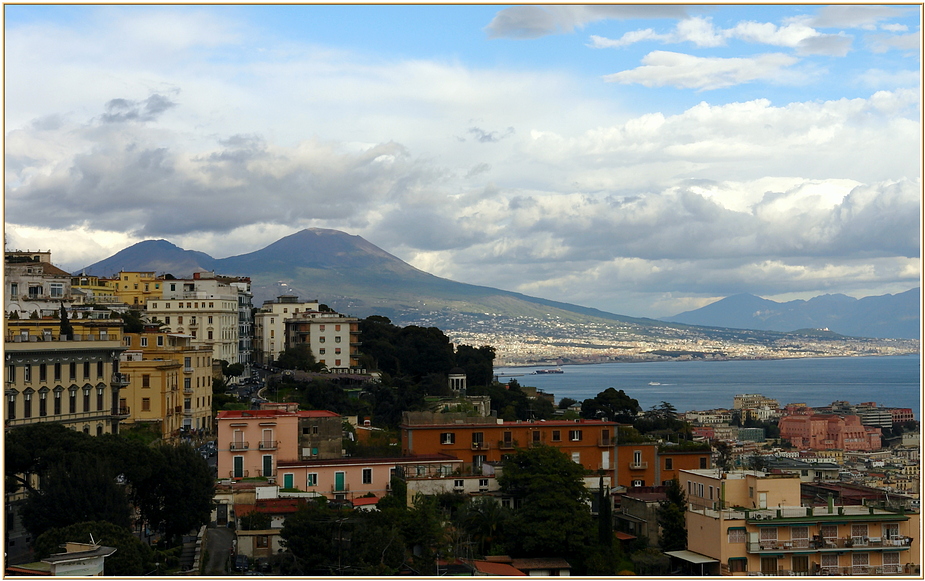 Abendstimmung in Vomero-Napoli