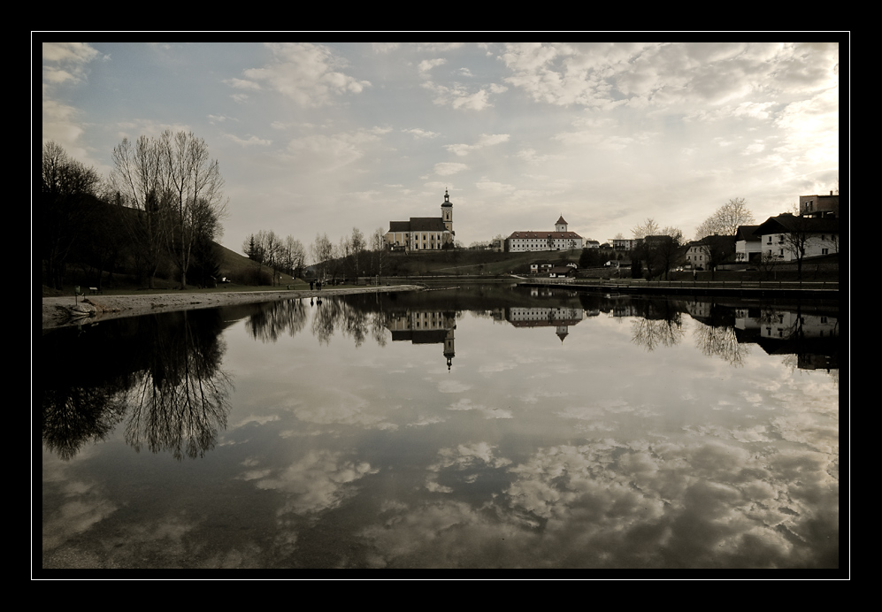 Abendstimmung in Waldhausen