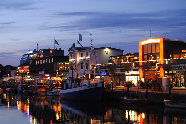 Abendstimmung in Warnemünde