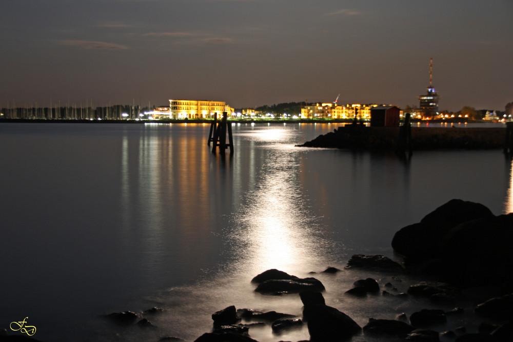 Abendstimmung in Warnemünde