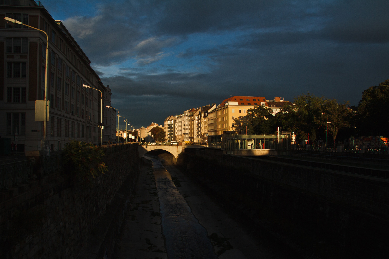 Abendstimmung in Wien