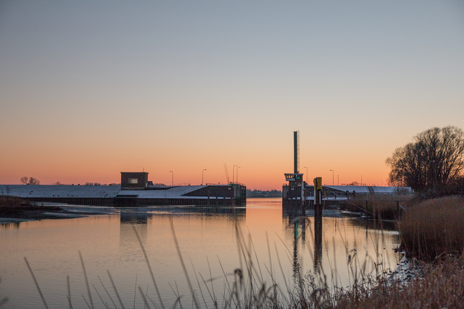 Abendstimmung in Wischhafen