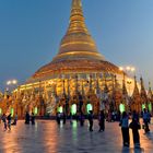 Abendstimmung in Yangon