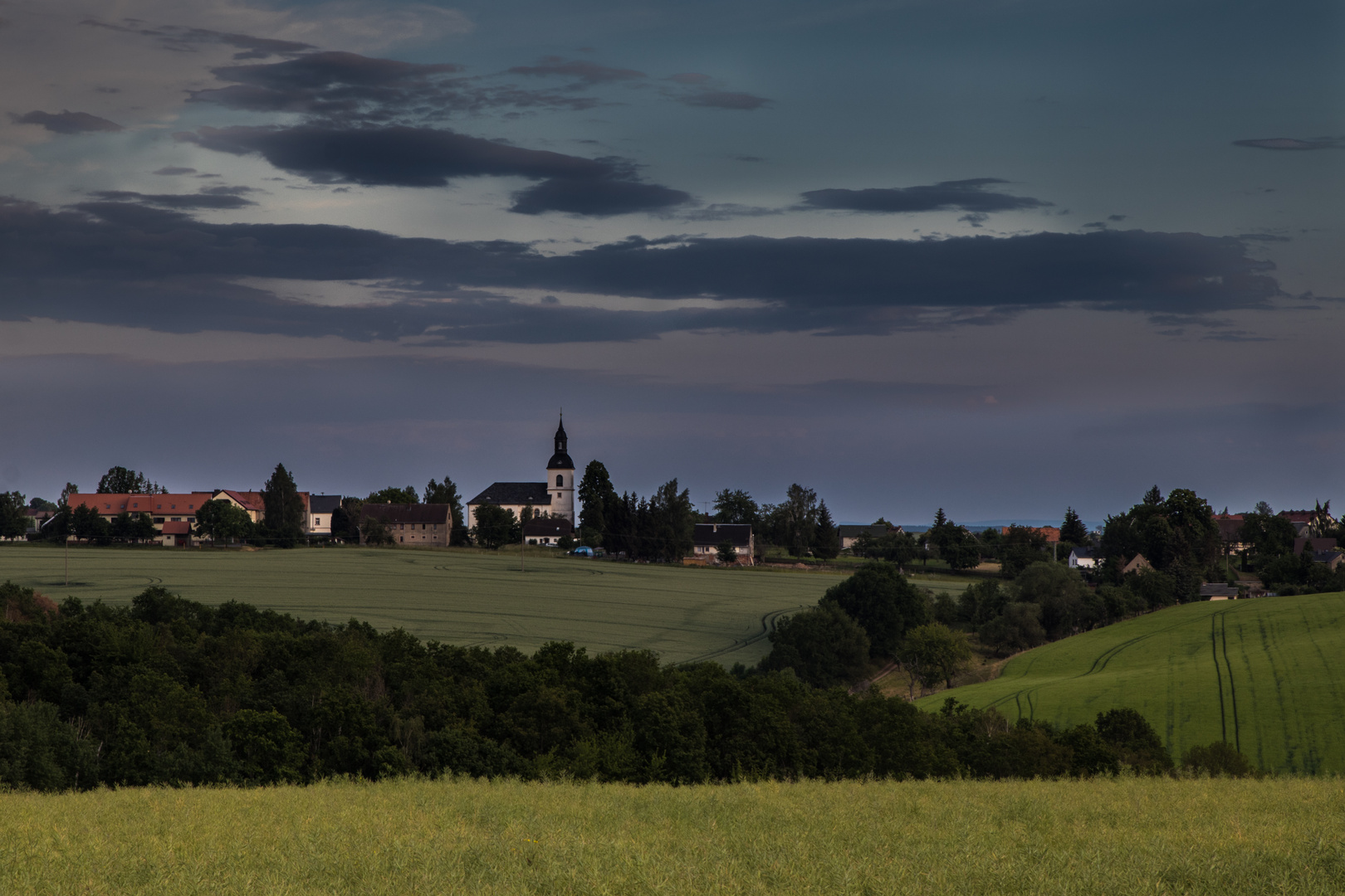 Abendstimmung in Zettlitz, SN