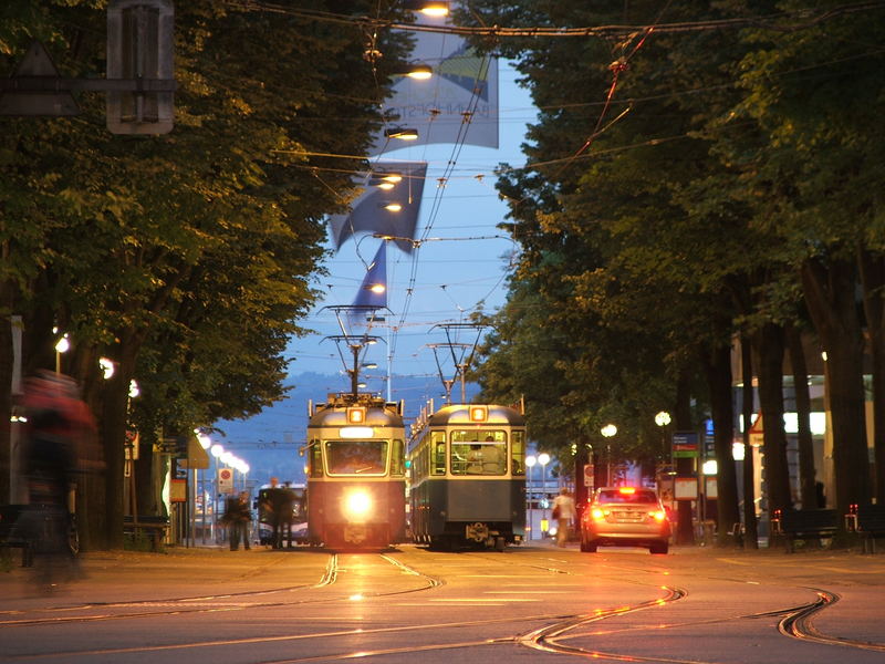 Abendstimmung in Zürich