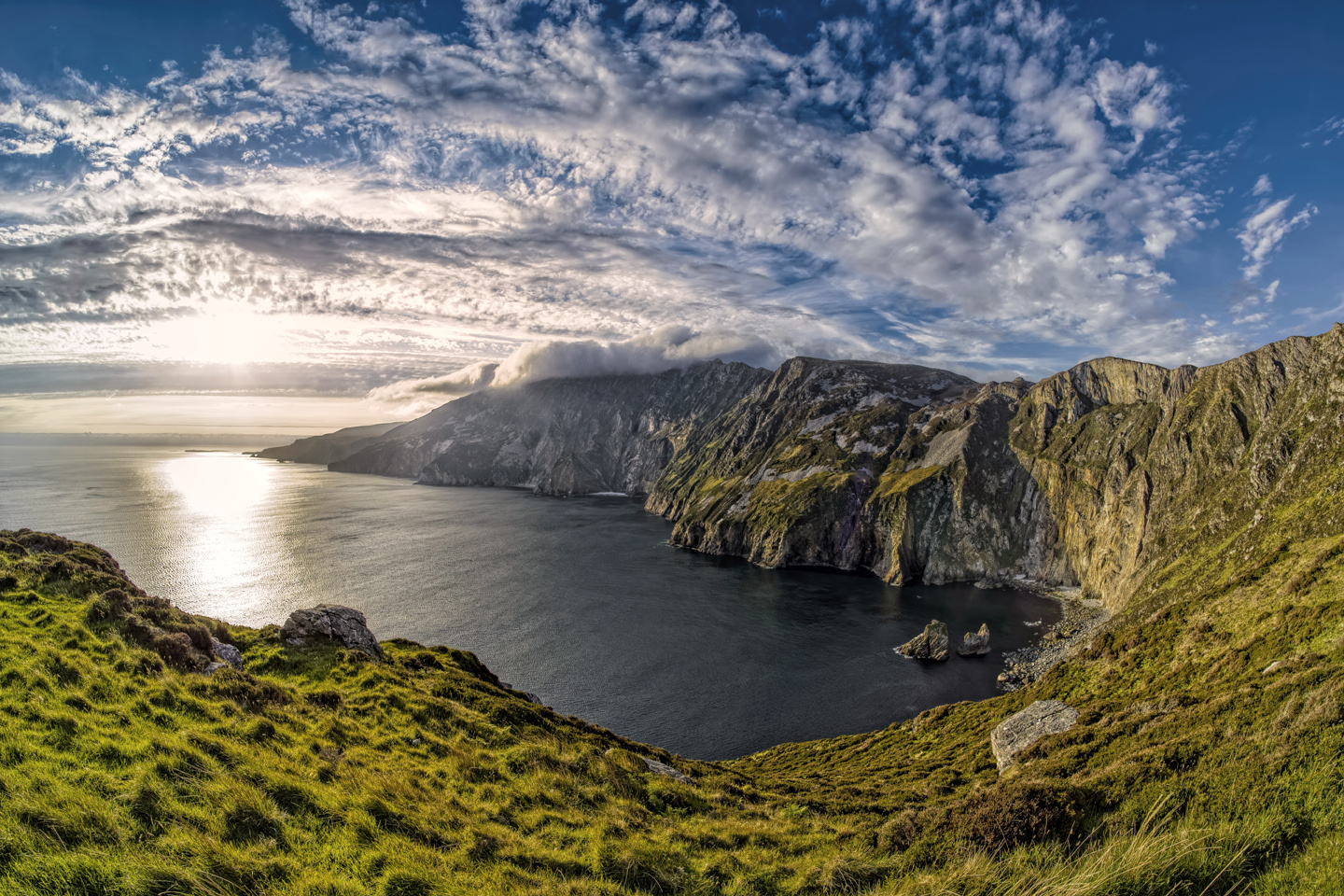 Abendstimmung Irland Westküste Slieve League