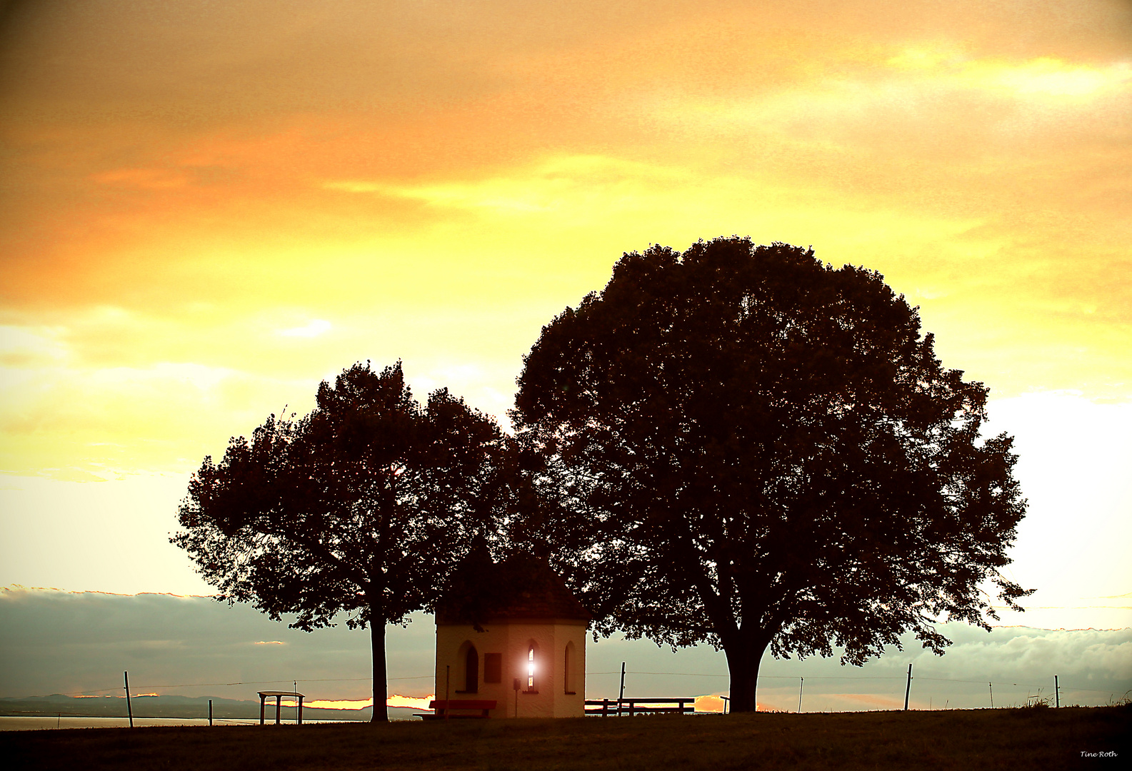 Abendstimmung Kapellenberg / Bodensee