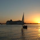 abendstimmung kieler förde