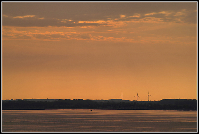 Abendstimmung Kieler Förde