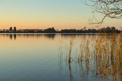 Abendstimmung Kiesgrube Kleinpösna