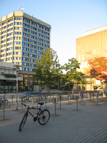 Abendstimmung Kleiner Campus Göttingen