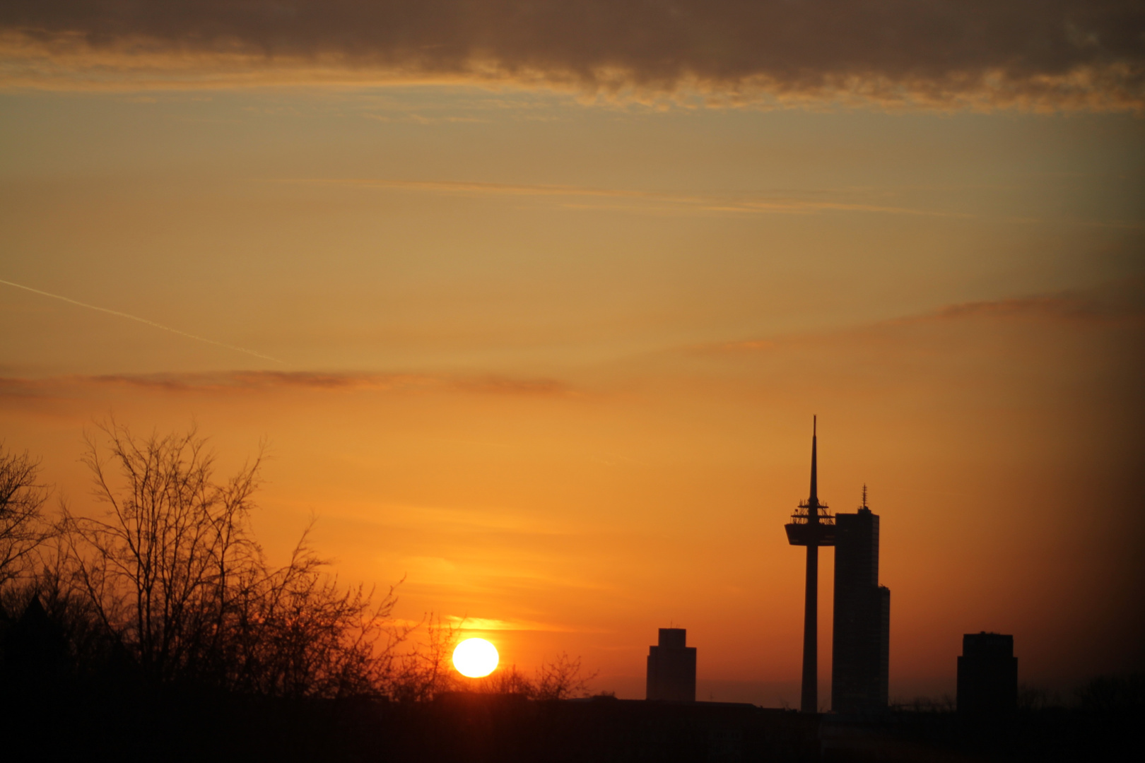 Abendstimmung -Köln