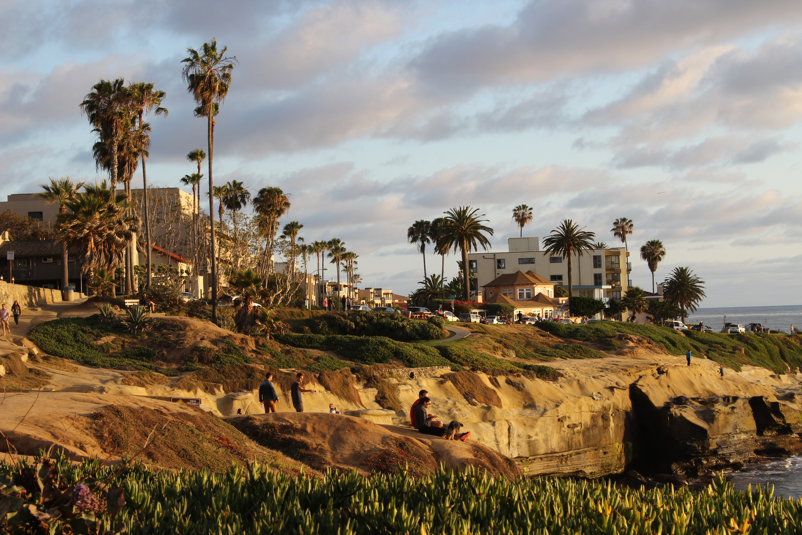 Abendstimmung La Jolla Beach