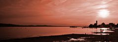 Abendstimmung mit Blick auf Wasserburg