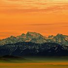 Abendstimmung, mit Blick zum Großen Priel ( Totes Gebirge)