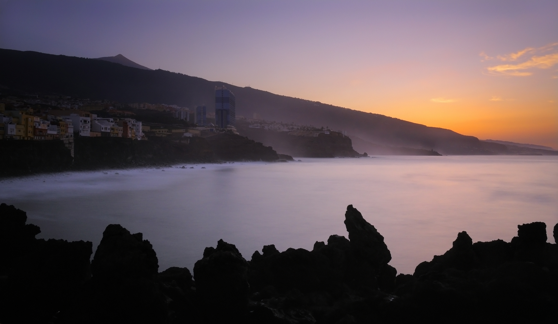 Abendstimmung mit Blick zum Teide