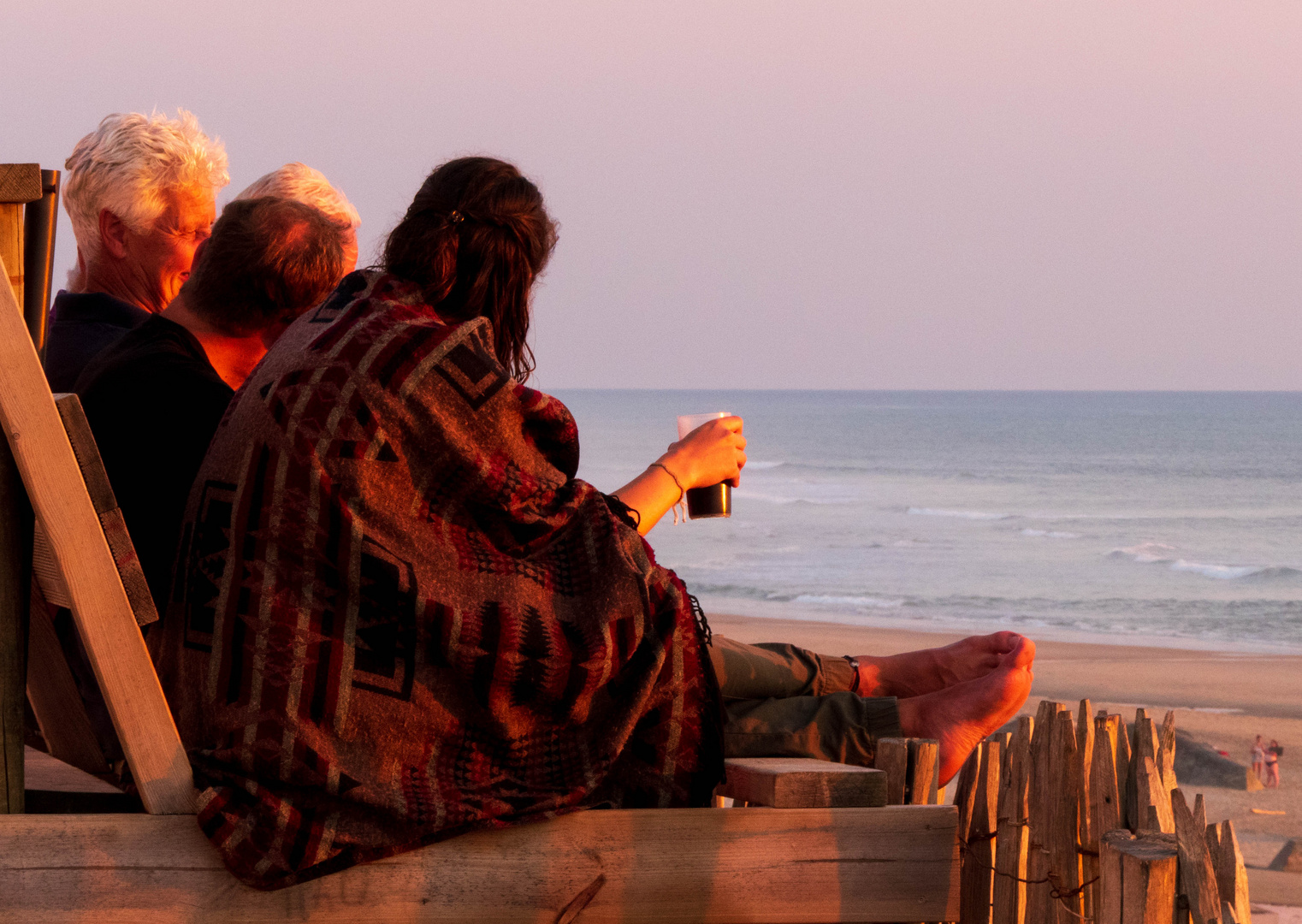 Abendstimmung mit Dämmerschoppen