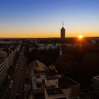 Abendstimmung mit Hotelturm