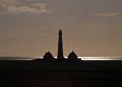 Abendstimmung mit Leuchtturm