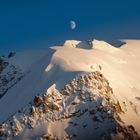 Abendstimmung mit Montblanc du Tacul