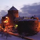 Abendstimmung mit Schloss Vaduz